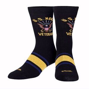 U.S. Navy Veteran Athletic Crew Socks NEW Fast Ship
